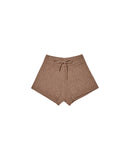 Rylee & Cru Heathered Mocha Sweater + Shorts Set