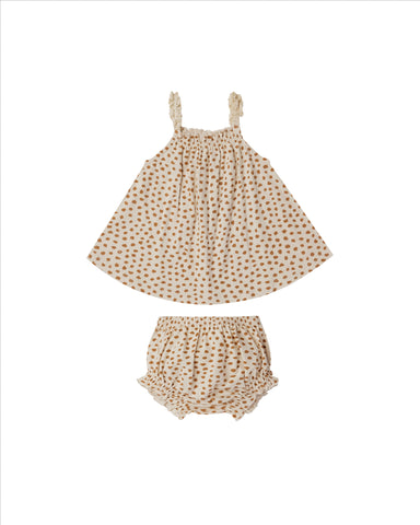 Rylee & Cru Spots Swing Top & Bloomer Set