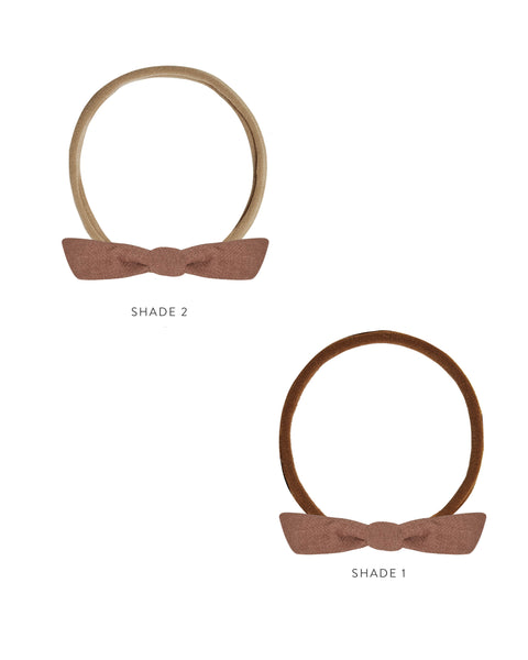 Rylee & Cru Mocha Little Knot Headband