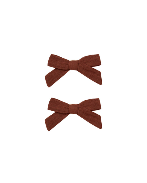 Rylee & Cru Redwood Bow with Clip Set