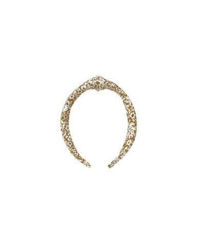 Rylee & Cru Golden Ditsy Knotted Headband