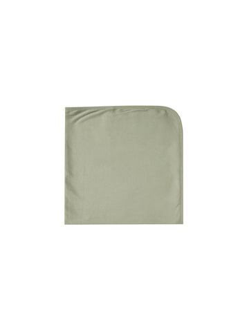 Quincy Mae Moss Ribbed Blanket