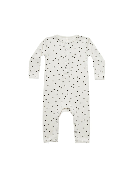 Quincy Mae Pebble Ribbed Baby Jumpsuit