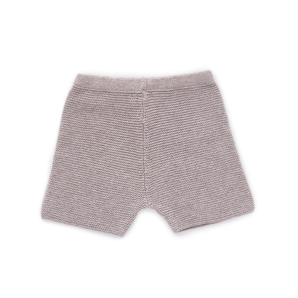 Oeuf Light Grey Knit Shorts