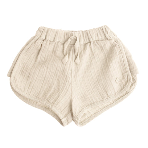 Tocoto Vintage Off White Baby Shorts