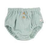 Tocoto Vintage Green Baby Shirt & Bloomer Set