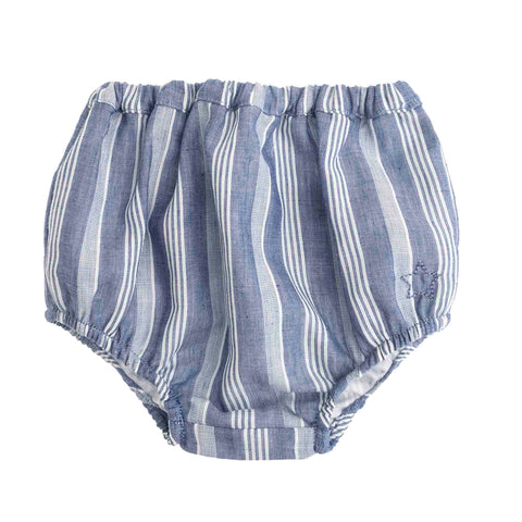 Tocoto Vintage Blue Stripe Bloomer