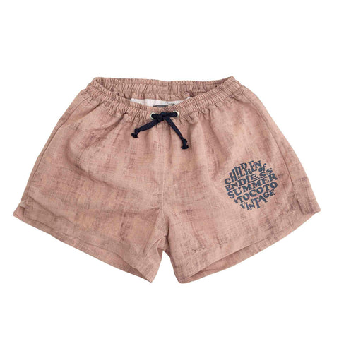 Tocoto Vintage Brown Swimwear Shorts