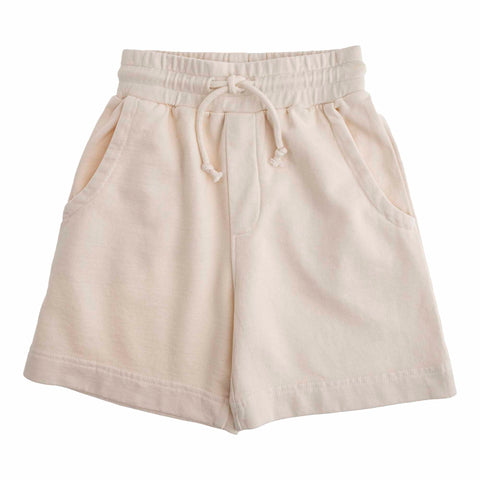 Tocoto Vintage Off White Fleece Kids Shorts