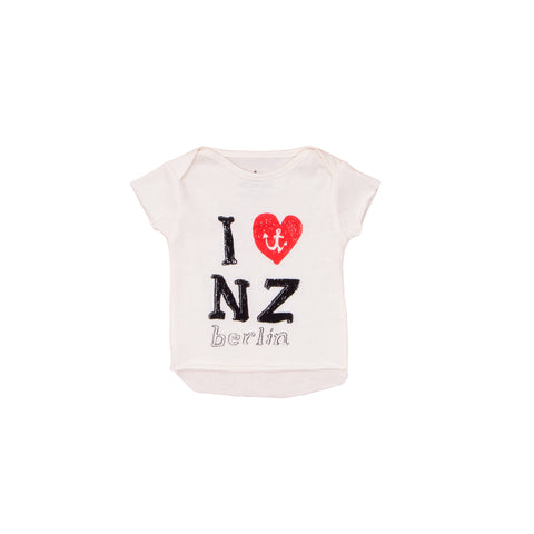Noe & Zoe I Love NZ Baby Tee