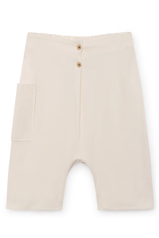 Little Creative Factory Off White Zen Shorts