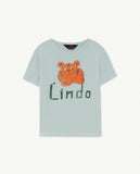 TAO Rooster Blue Lindo Kids T-Shirt