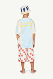 TAO Rooster White Stripes Oversized Kids T-Shirt