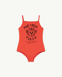 TAO Octopus Kids Red Tiger Swimsuit