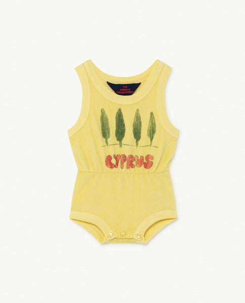 TAO Squirrel Yellow Cyprus Terry Baby Body
