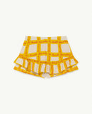 TAO Kiwi White Squares Skirt
