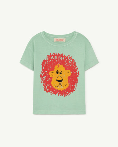 TAO Blue Lion Rooster T-shirt