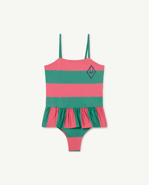 TAO Pink Stripe Clownfish Swimsuit