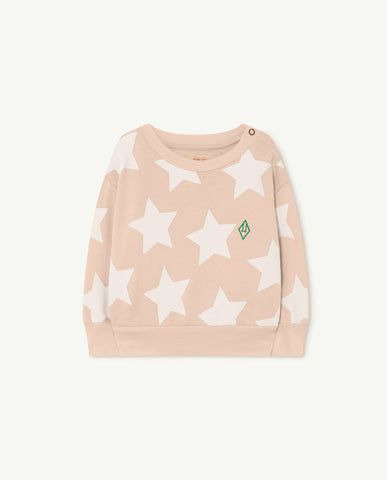 TAO Baby Beige Stars Bear Sweatshirt