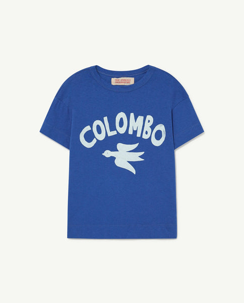 TAO Kids Blue Colombo Rooster T-shirt