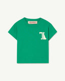 TAO Baby Green The Animals Rooster T-shirt