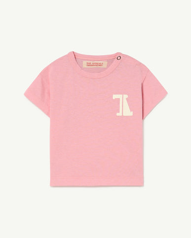 TAO Baby Pink The Animals Rooster T-shirt