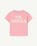 TAO Baby Pink The Animals Rooster T-shirt