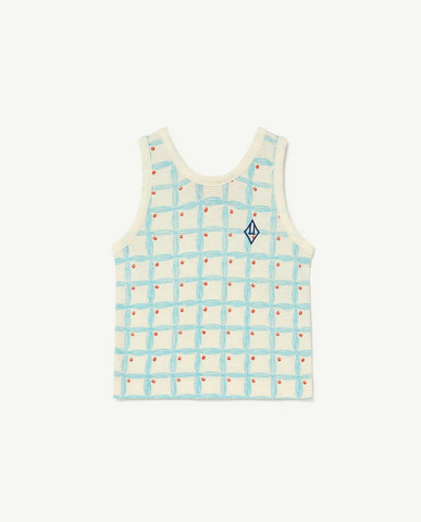 TAO Baby Blue Squares Frog T-shirt