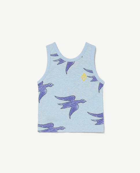 TAO Baby Blue Birds Frog T-shirt