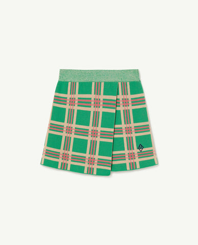 TAO Green Plaid Lynx Skirt