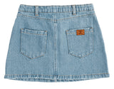 Tocoto Vintage Denim Mini Skirt