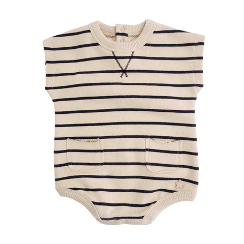 Tocoto Vintage Blue Striped Body