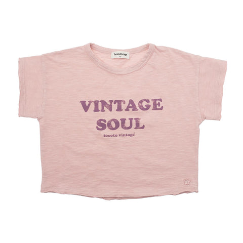 Tocoto Vintage Pink Vintage Soul Baby T-Shirt