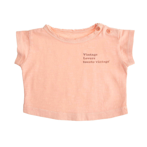 Tocoto Vintage Baby Pink Vintage Lovers T-Shirt