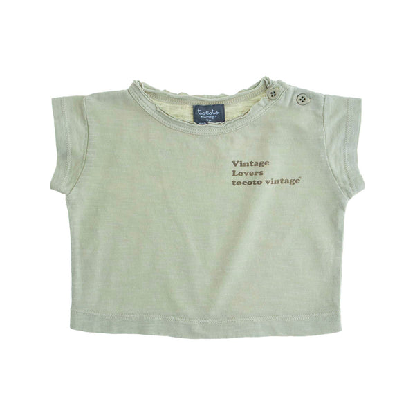 Tocoto Vintage Baby Green Vintage Lovers T-Shirt