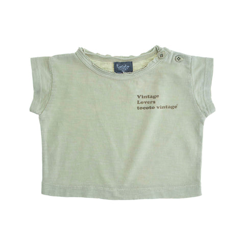 Tocoto Vintage Baby Green Vintage Lovers T-Shirt