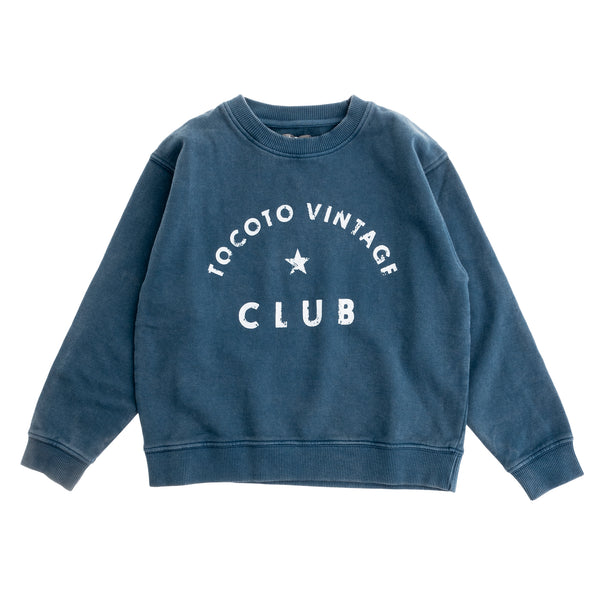Tocoto Vintage Blue Kids Tocoto Vintage Club Sweatshirt