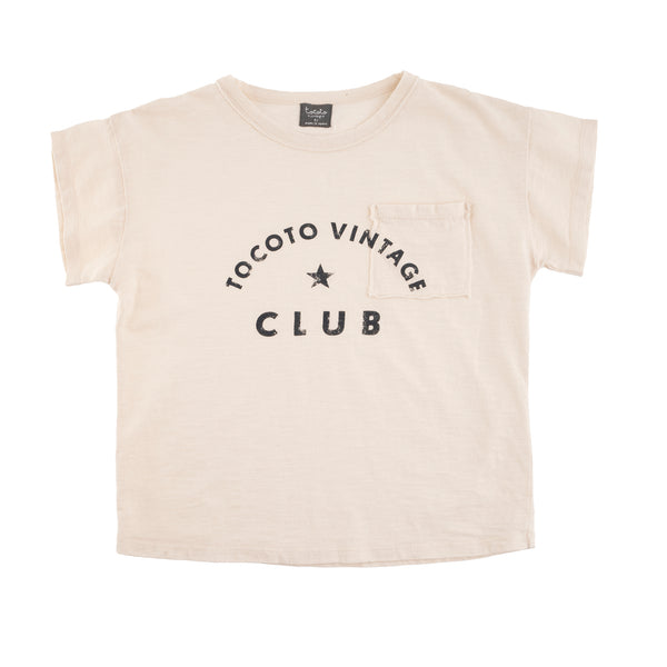 Tocoto Vintage Off White Tocoto VIntage Club T-Shirt
