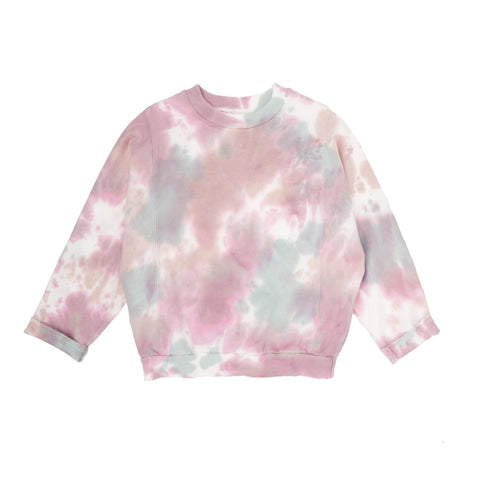Tocoto Vintage Pink Tie Dye Sweatshirt