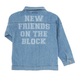 Tocoto Vintage Denim New Friends on the Block Jacket