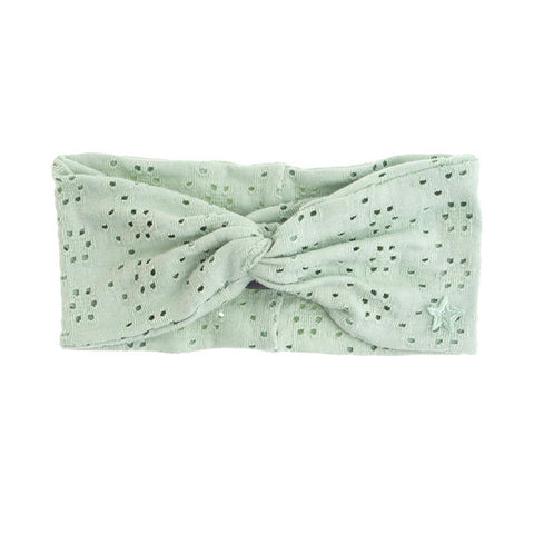 Tocoto Vintagen Green Pointelle Headband