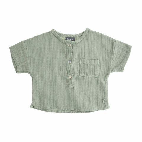 Tocoto Vintage Green Short Sleeve Shirt
