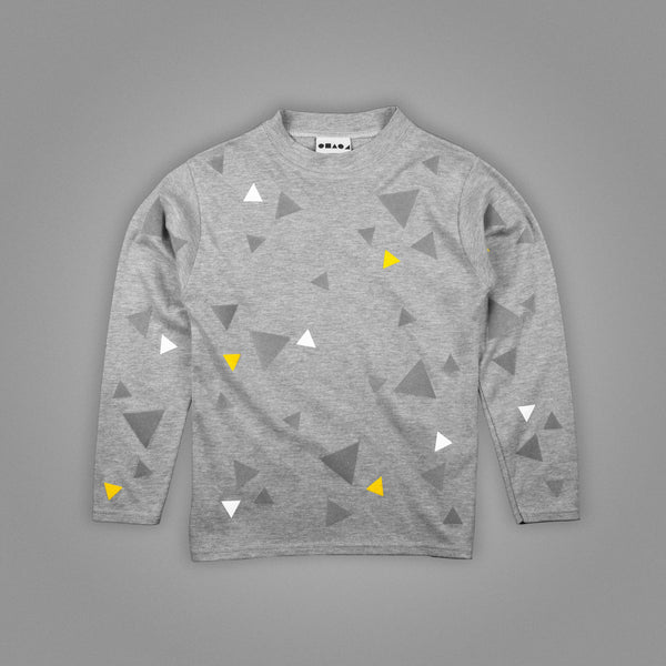 Shapes of Things Scattered Triangles T-Shirt