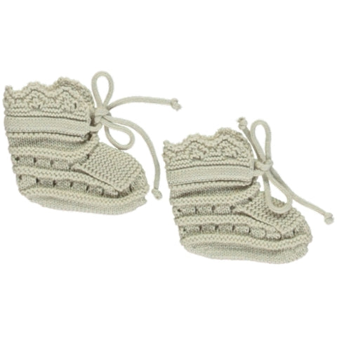 Bebe Organic Natural Silvia Booties