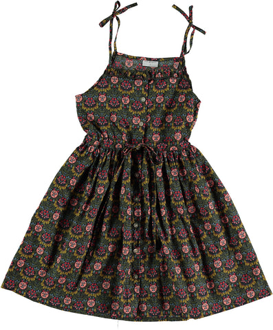 Violeta E Federico Printed Martina Dress