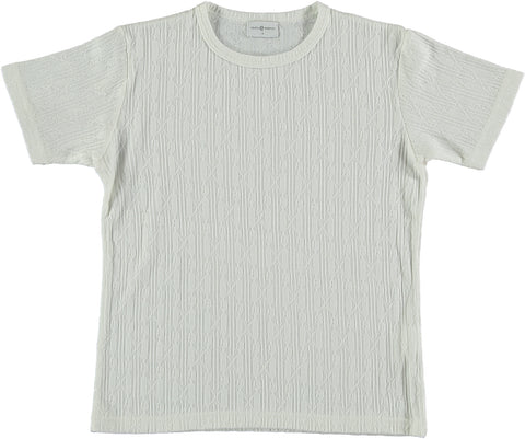 Violeta E Federico Bone Pointelle Jumper