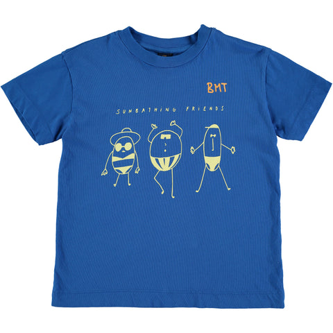 Bonmot Fresh Blue Sunbathing T-shirt