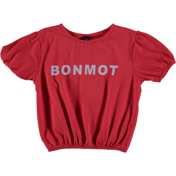 Bonmot Red Crop T-shirt