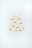Tinycottons Light Cream Doggy Paddle One-Piece
