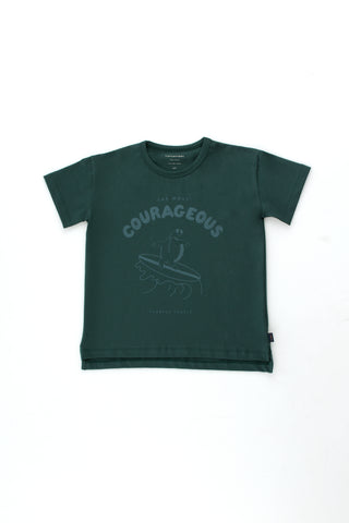 Tinycottons Ink Blue Courageous Tee